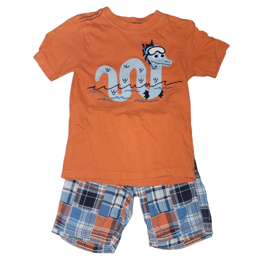 🐉Boys Size 4 2pcs Crazy 8 Shorts Set🐉